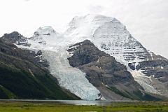 05 Mount Waffl, The Helmet, Mount Robson, Berg Glacier and Berg Lake From Berg Trail Between Robson Pass And Berg Lake.jpg